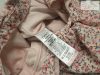 Next 6 -9 hó 9,5 kg  rózsaszín, virágmintás, pamut béléses puha mikrokord lány kantáros nadrág - újszerű,hibátlan