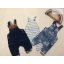 Mothercare, Next, Matalan 0 - 3 hó 62 cm csíkos, maci fel és állat mintás pamut-mikrokord fiú kantáros nadrág szett 3 db- újszerű,hibátlam