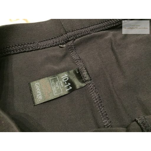 George 10-11 év 140-146 cm szürke pamut lány legging - újszerű,hibátlan
