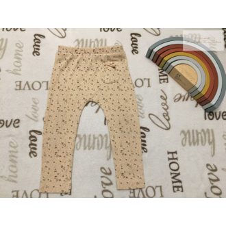   River Island 12-18 hó 80-86 cm bézs, szürke mintás pamut lány legging újszerű,hibátlan