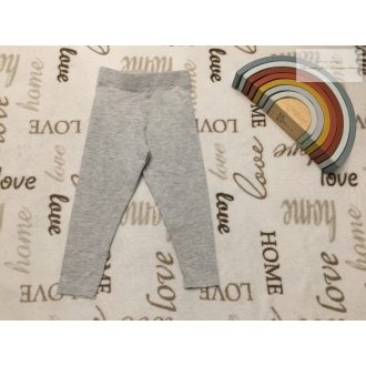   Nutmeg 12 - 18 hó 80 - 86 cm szürke pamut lány legging  -újszerű, hibátlan