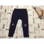 Fred§Flo 2-3 év 98 cm kék, térdein csillag mintás pamut fiú legging -újszerű,hibátlan