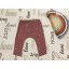 Next 3-6 hó  68 cm tégla színű,   apró színes virágmintás vékony pamut  lány legging-újszerű, hibátlan