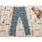 TU 5-6 év 110-116 cm színes virágmintás pamut lány legging -új, szettet bontottam