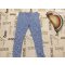 Next 6 év 116 cm kék, virágmintás pamut lány legging -újszerű,hibátlan