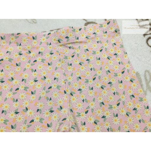 Primark 4-5 év 104-110 cm rózsaszín, virágmintás  lány rövid legging/ biciklis nadrág- újszerű,hibátlan 