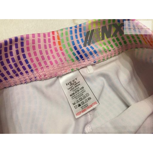 Next 10 év 140 cm többszínű lány  sport legging - újszerű,hibátlan