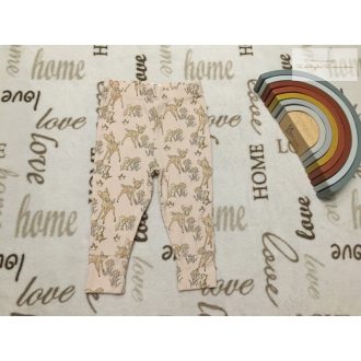   Disney at George 6 - 9 hó 68-74 cm rózsaszín, Bambi mintás pamut lány legging- újszerű,hibátlan