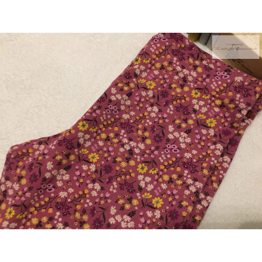 F§F 13 -14 év 168 cm színes apró virágmintás pamut lány legging újszerű,hibátlan