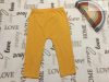 TU 18  - 24 hó 86 - 92 cm  sárga, vékony pamut fiú legging/ nadrág-- új, szettet bontottam