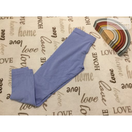 Primark 9-10 év 140 cmvilágoskék pamut lány legging - újszerű,hibátlan