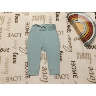   George 3-6 hó 62-68 cm türkiz pamut fiú legging - -újszerű,hibátlan