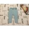 George 3-6 hó 62-68 cm türkiz pamut fiú legging - -újszerű,hibátlan