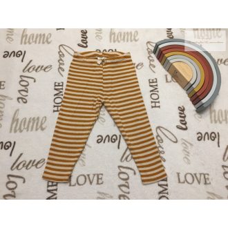   Zara 2-3 év 98 cm bézs-barna bordázott pamut fiú nadrág/ legging - újszerű, hibátlan - kisebb