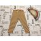Zara 2-3 év 98 cm bézs-barna bordázott pamut fiú nadrág/ legging - újszerű, hibátlan - kisebb