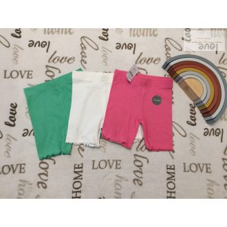   Nutmeg 9 - 12 hó 80 cm 10 kg pink-fehér-zöld vékony pamut lány  legging szett 3 db - új, címkés