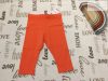 Next 4-5 év 110 cm  narancssárgás pamut lány rövid legging- új, címkés