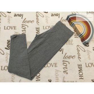   M§s 13-14 év 164 cm sötétszürke pamut lány legging - újszerű,hibátlan