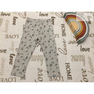   Matalan 18 - 23  hó 86 - 92 cm szürke,kislány -kutya mintás pamut lány legging- újszerű,hibátlan