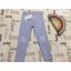 Next 4-5 év 110 cm világoskék, felhő mintás vastag polár béléses lány legging- új, címkés