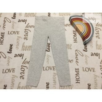   George 6-7 év 116-122 cm szürke pamut  lány legging-  újszerű, hibátlan