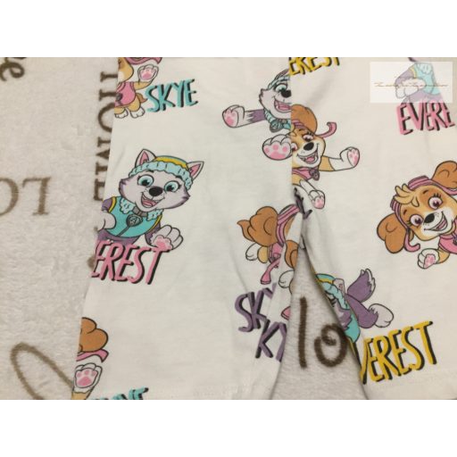 Paw Patrol 3-4 év 98-104 cm Everest - Sky mintás pamut lány rövid legging-újszerű,hibátlan-Mancs őrjárat