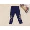 Infinity Kids 18-24 hó 86-92 cm sötétkék simizős unikornis mintás pamut lány legging- újszerű,hibátlan