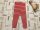 Boden 2-3 év 92-98 cm piros fehér csíkos pamut lány legging- újszerű,hibátlan