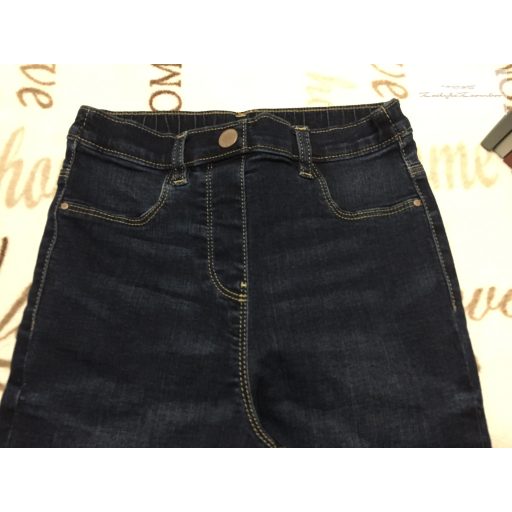 Next 10 év 140 cm kék, puha farmer lány jegging -  újszerű,hibátlan