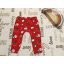 Fred§Flo 9-12 hó 74-80 cm hóember-pingvin mintás pamut karácsonyi legging -újszerű,hibátlan
