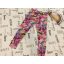 Next 9 év 134 cm színes mintás pamut lány legging újszerű,hibátlan