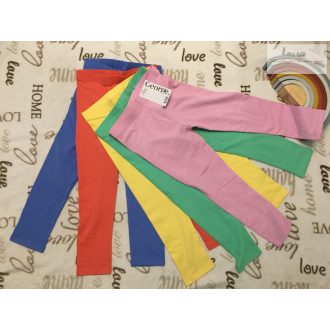   George 5-6 év 110-116 cm többszínű pamut  lány legging szett 5 db -  új, címkés