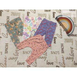 Fatface, George 0 - 3 hó 56 -62 cm állat és  virágmintás pamut lány legging szett 4 db-újszerű,hibátlan   Fatface, George 0 - 3 hó 56 -62 cm állat és  virágmintás pamut lány legging szett 4 db-újszerű,hibátlan