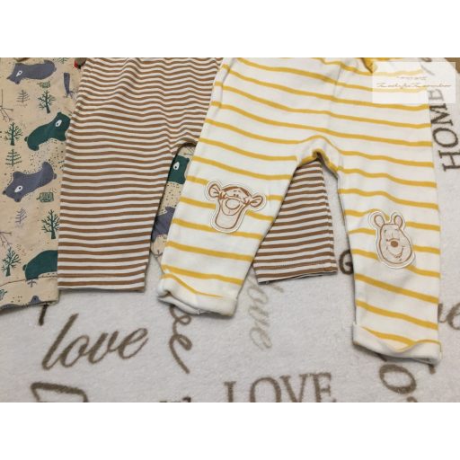TU, Disney 6 - 9 hó 68-74 cm vékony pamut fiú legging szett 4 db- újszerű,hibátlan