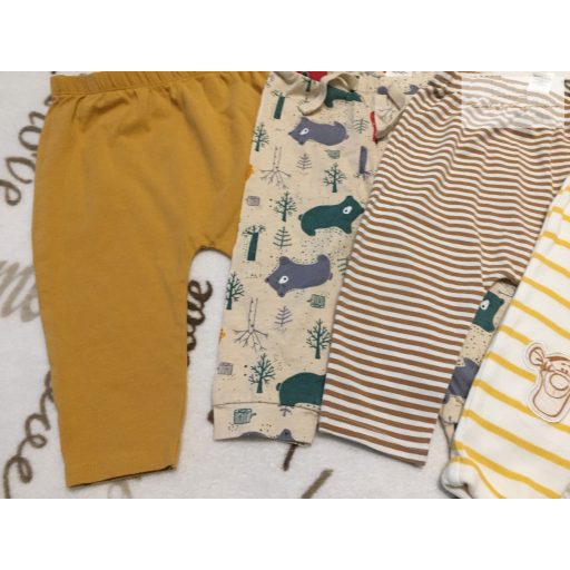 TU, Disney 6 - 9 hó 68-74 cm vékony pamut fiú legging szett 4 db- újszerű,hibátlan