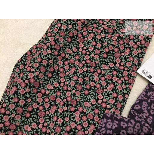 Mango 13-14 év 164 cm virágmintás pamut lány legging szett 2 db - új, címkés és átmosott