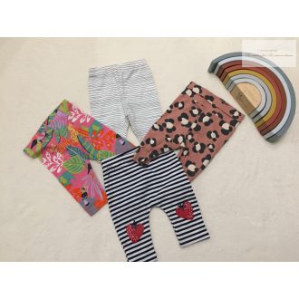   TU, Matalan újszülöttre való 50-56 cm és up to 1 month pamut lány legging szett 4 db újszerű.hibátlan