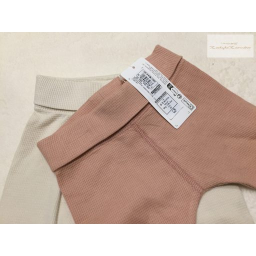 M§S 0 -3 hó 6 kg 62 cm tört fehér és rózsaszín pamut lány nadrág/ legging szett .- új, címkés