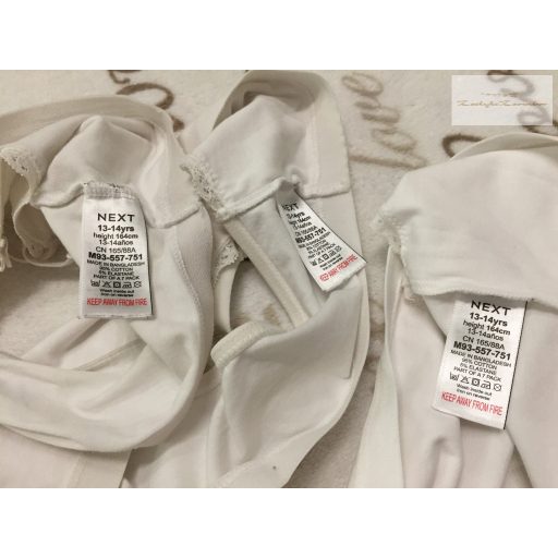 Next 13-14 év  164 cm pamut lány melltartó - újszerű,hibátlan