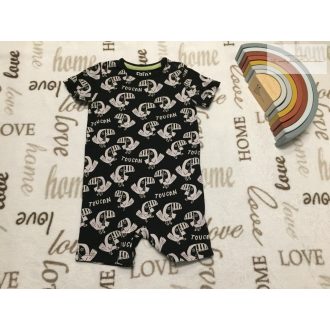   Fred§Flo 12 - 18  hó 86 cm Toucan mintás vékony pamut fiú napozó -újszerű,hibátlan