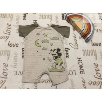   Disney at George 9 - 12 hó  74-80 cm Mickey mintás pamut fiú napozó  -újszerű,hibátlan - kisebb
