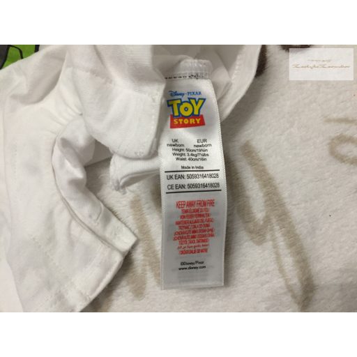 Disney Toy story újszülöttre való 50 cm Toy Story mintás vékony pamut fiú napozó-újszerű,hibátlan