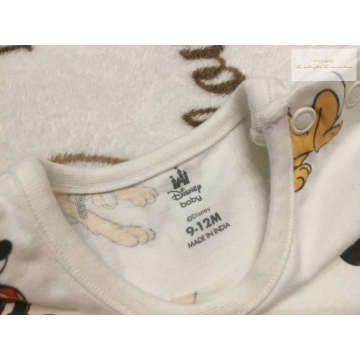 Disney 9-12 hó 80 cm 11 kg Mickey-Pluto- mintás  pamut  fiú napozó -újszerű,hibátlan