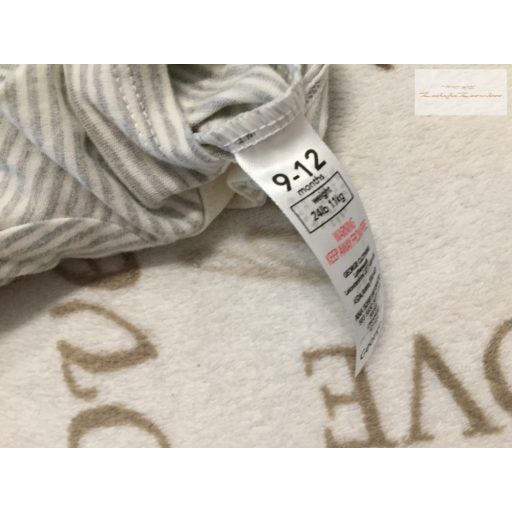 George 9 - 12 hó 74 - 80 cm zsiráf- zebra mintás pamut fiú napozó - új, szettet bontottam