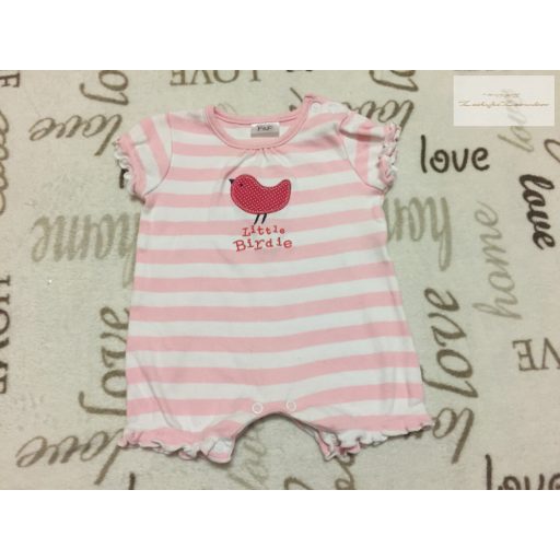 F§F újszülöttre való 50 cm 3,4 kg madár mintás puha pamut napozó-újszerű