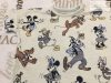 Disney at George 3-6 hó 62-68 cm bézs, Mickey - Minnie -Plútó  mintás pamut  napozó- újszerű,hibátlan