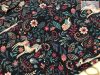 Nutmeg 8-9 év 128-134 cm sötétkék, bagoly - unikornis - virágmintás pamut  lány 2 részes pizsama - újszerű,hibátlan