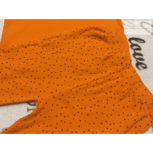 Disney at George 12 - 18  hó 80 -86  cm narancssárga, tigris mintás pamut fiú 2 részes pizsama  újszerű,hibátlan