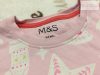M§S 2 - 3 év 92-98 cm nyuszi - bagoly -unikornis mintás vékony pamut lány 2 részes pizsama- újszerű,hibátlan