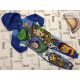 TOY Story 3-4 év 98-104 cm Woody és Buzz mintás puha plüss fiú pizsama/ kezeslábas/ onesies- újszerű,hibátlan